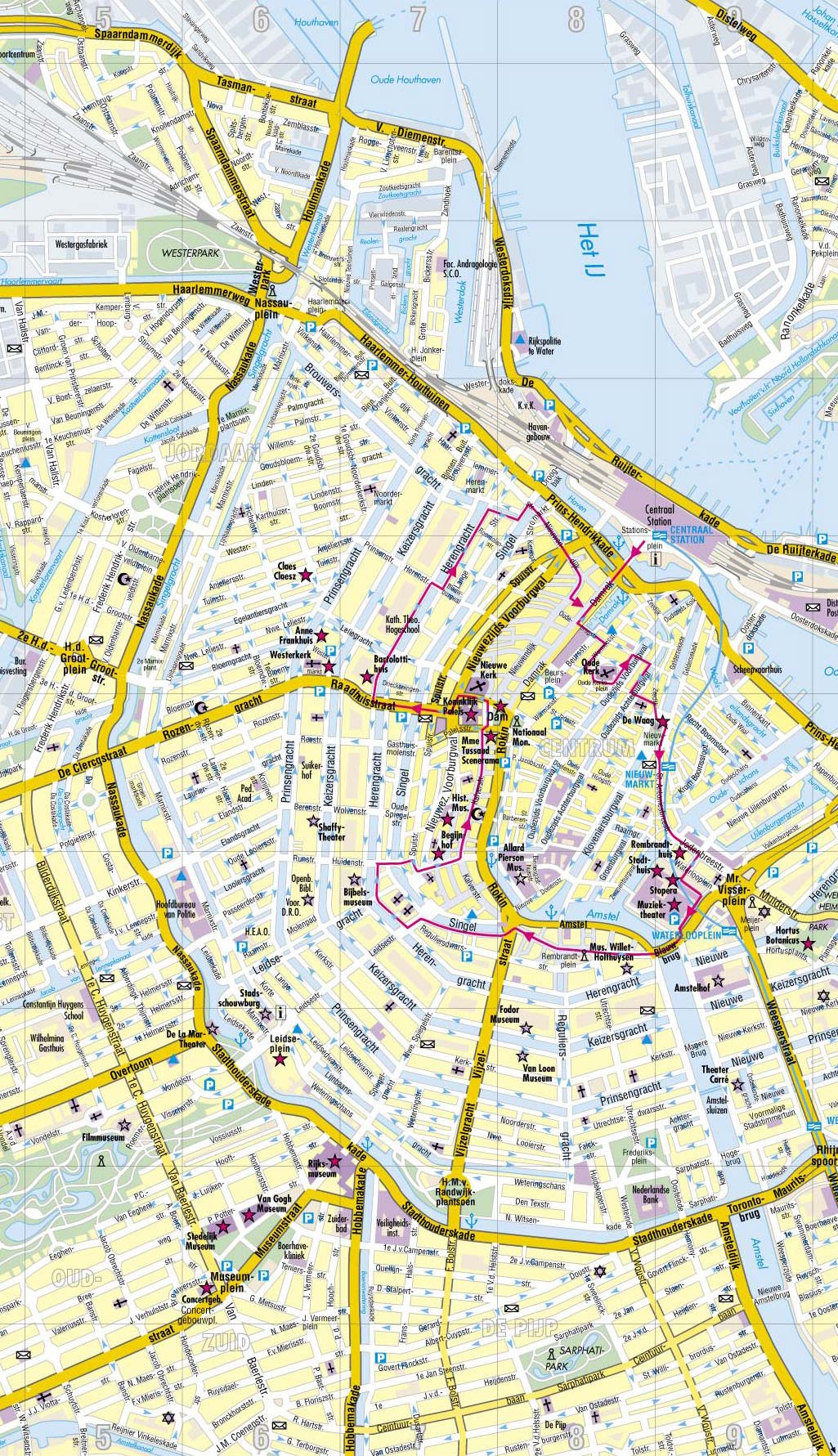 Mappa di Amsterdam