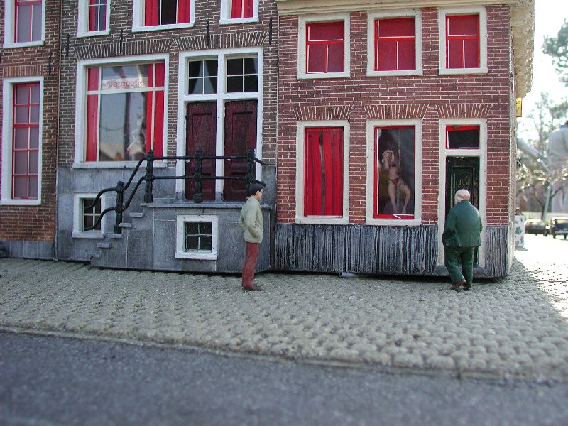 Quartiere a Luci Rosse di Amsterdam, link qui per dimensioni reali
