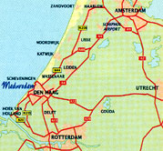 Cartina geografica di Madurodam - Clicca sull'immagine per ingrandirla