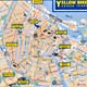 Mappa dettagliata della visita ad Amsterdam con bici