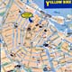 Mappa e itinerario del tour ad Amsterdam con bici