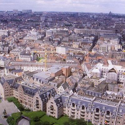 Panoramica di Bruxelles, link qui per dimensioni reali