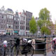 Canale e bici sul Rozengracht ad Amsterdam