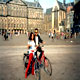 Piazza Dam Palazzo Reale in bici