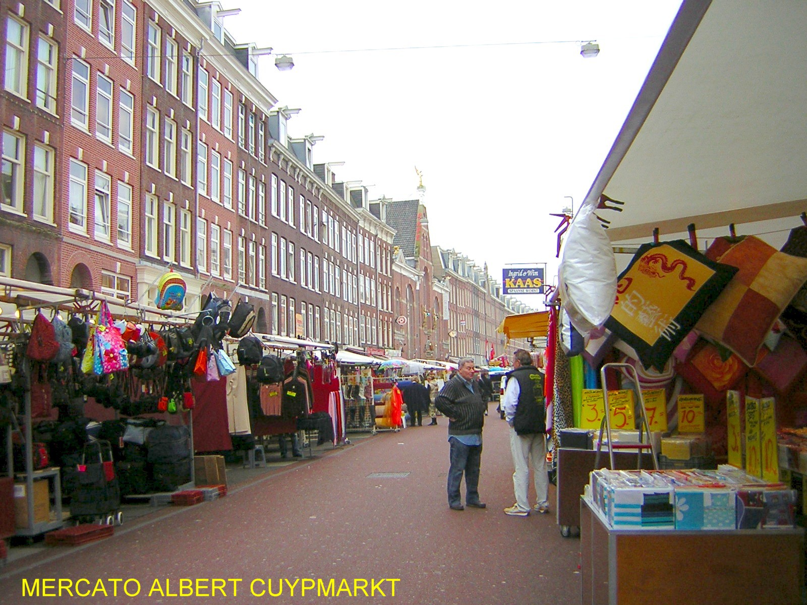 Strada di Albert Cuyp Markt - Clicca sull'immagine per ingrandirla